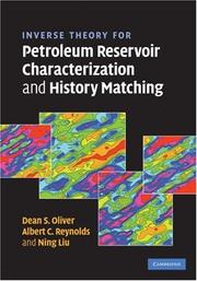 Cover of: Inverse Theory for Petroleum Reservoir Characterization and History Matching