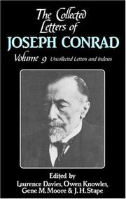 The Collected Letters of Joseph Conrad by Joseph Conrad