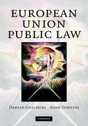 Cover of: European Union Public Law: Text and Materials