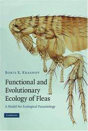 Cover of: Functional and Evolutionary Ecology of Fleas: A Model for Ecological Parasitology