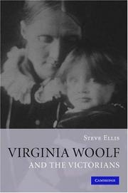 Cover of: Virginia Woolf and the Victorians by Steve Ellis
