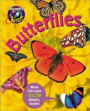 Cover of: BUTTERFLIES, Glow-in-the-Dark Sticker Book