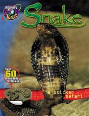Cover of: Sticker Safari/Snakes