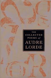 Cover of: The collected poems of Audre Lorde. by Audre Lorde