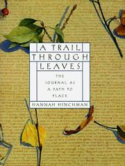 Cover of: A trail through leaves: the journal as a path to place