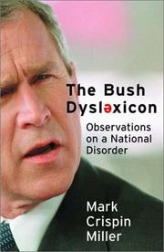 Cover of: The Bush dyslexicon