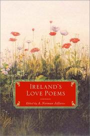 Cover of: Ireland's love poems by A. Norman Jeffares