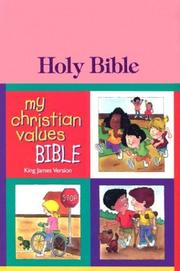 Cover of My Christian Values Bible