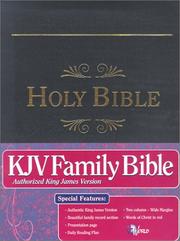 Cover of: KJV Family Bible - Value by Thomas Nelson