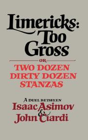 Cover of Limericks, Too Gross