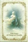 Cover of: With Prayer All Things Are Possible Prayer Journal: Protestant Edition with Cross Necklace