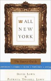 Cover of: All New York: the source guide