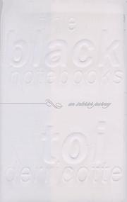 Cover of: The black notebooks: an interior journey