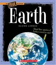 Cover of: Earth (True Books) by Elaine Landau