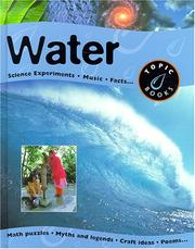 Cover of: Water (Topic Books) by Fiona MacDonald