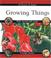 Cover of: Growing Things (Cycles of Life)