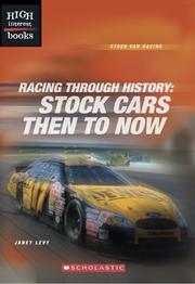 Cover of: Racing Through History: Stock Cars Then to Now (High Interest Books)