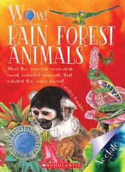 Cover of: Rain Forest Animals! (World of Wonder)