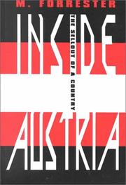 Cover of: Inside Austria by M. Forrester