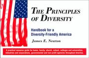Cover of: The Principles of Diversity: Handbook for a Diversity-Friendly America