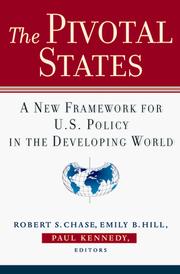 Cover of: The pivotal states by Robert Chase, Emily Hill, and Paul Kennedy, editors.