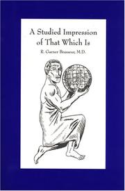 Cover of: A Studied Impression of That Which Is