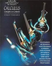Cover of: Calclabs With Mathematica for Stewart's Calculus: Concepts and Contexts : Single Variable