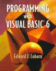 Cover of: Programming with Visual BASIC 6
