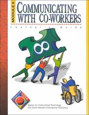 Cover of: Communication 2000 : Module 8:  Communicating with Co-Workers