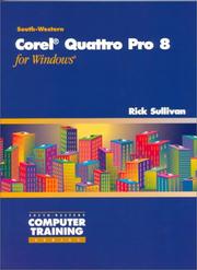 Cover of: Corel Quattro Pro 8 for Windows 95 | Rick Sullivan