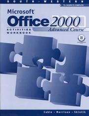 Cover of: Microsoft Office 2000 by Sandra Cable, Connie Morrison, Catherine Skintik
