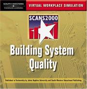 Cover of: SCANS 2000: Building System Quality, Virtual Workplace Simulation CD