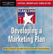 Cover of: SCANS 2000, Developing a Marketing Plan: Virtual Workplace Simulation CD