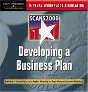 Cover of: SCANS 2000: Developing a Business Plan: Virtual Workplace Simulation CD