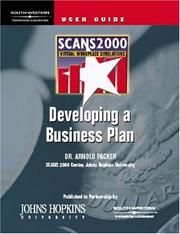 Front cover of SCANS 2000, Developing a Business Plan by Arnold Packer