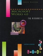 Cover of: Microsoft Works 4.0 for Windows 95 (Quicktorials Series)