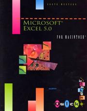 Cover of: Microsoft Excel 5.0 for Macintosh by Patricia Murphy
