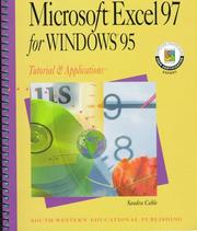 Cover of: Microsoft Excel 97 for Windows 95 by Sandra Cable