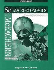 Cover of: Macroeconomics: A Contemporary Introduction
