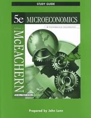 Cover of: Microeconomics: A Contemporary Introduction