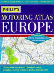 Cover of: Motoring Atlas Europe (Road Atlas)