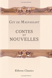 Cover of: Contes et nouvelles by Guy de Maupassant