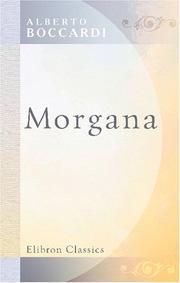 Cover of: Morgana: Romanzo