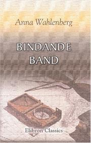 Cover of: Bindande band