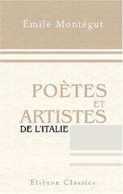 Cover of: Poètes et artistes de l\'Italie