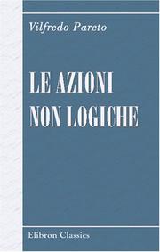 Cover of: Le Azioni Non Logiche