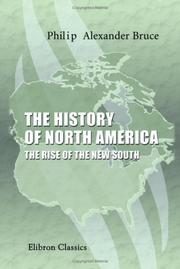 Cover of: The History of North America. The Rise of the New South