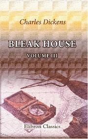 Cover of: Bleak House by Charles Dickens