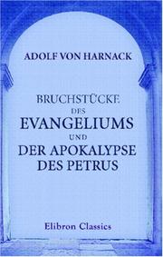 Cover of: Bruchstücke des Evangeliums und der Apokalypse des Petrus