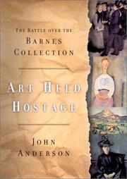 Cover of: Art Held Hostage by John Anderson